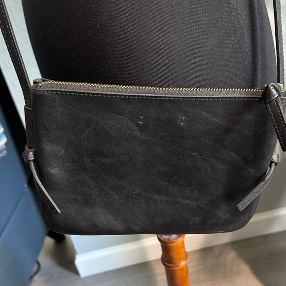 Madewell Leather Black Crossbody Bag - Picture 4 of 6